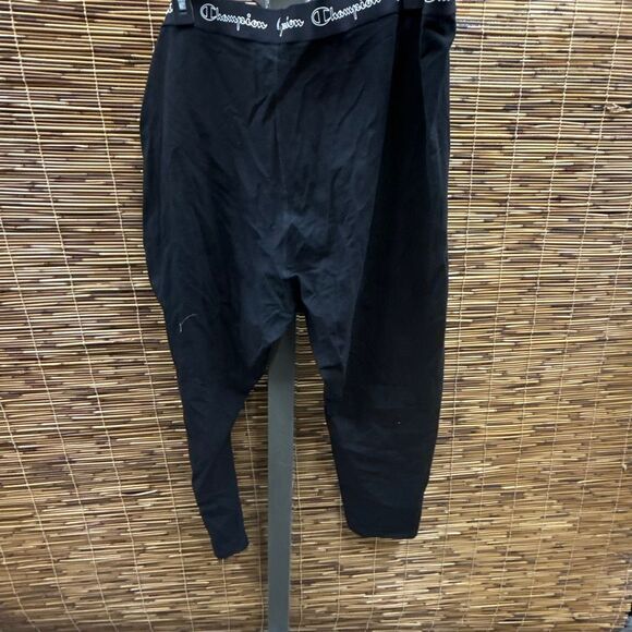 Champion Womens Mid Rise 28 1/2" Plus 7/8 Ankle Legging, 2x, Black - Picture 2 of 3